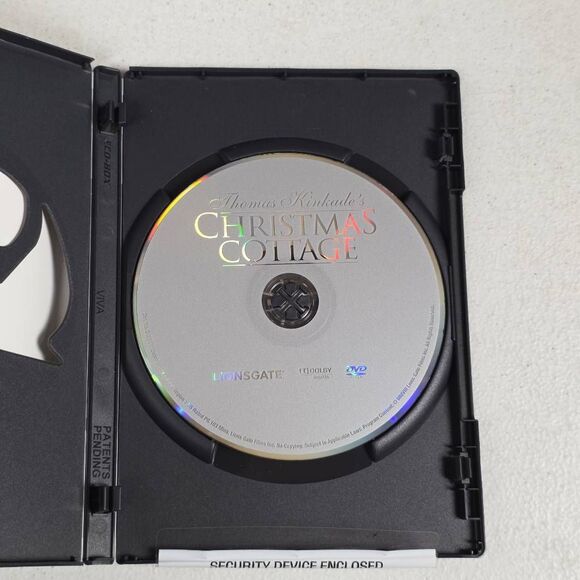 Christmas Cottage DVD Thomas Kinkade Padalecki - Picture 2 of 3